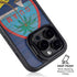 Guam Flag Dark Wood iPhone 15 Pro Max Kickstand Case